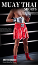 New Boxing Pants, Streamer Muay Thai Shorts, Competition Training, Kickboxing, Sanda Pants, Mixed Martial Arts Combat Pants_desvips.com