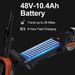 NANROBOT C1 "48V 10.4Ah 500W" Electric Bicycle For Adults BLACK_desvips.com