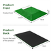 Hot-Selling Portable Softball Pitching Baseball Training Pitcher Non-Slip Slope Pad_desvips.com