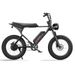 MACFOX X1S Electric Bike For Adults 20inch-tire 500W Motor 48V 10.4Ah Battery 1-Speed_desvips.com
