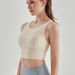 SwayneHigh-strength Yoga Vest For Women, Brushed For A Bare-skin Feel, With Padded Cups And Supportive Design, Fitness Bra With A Beautiful Back_desvips.com