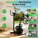 Compact & Quiet Magnetic Upright Exercise Bike For Home Fitness Space-Saving Design, Smooth & Silent Workout_desvips.com