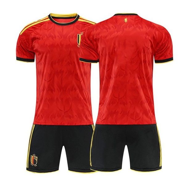 2026 World Cup Belgium Jersey 7 De Bruyne 9 Lukaku No. 11 Doku Football Kit Set_desvips.com