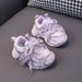 Girls' Princess Sneakers, 2024 Spring New Children's Little Girls' Sequined Dad Shoes, Boys' Casual Shoes_desvips.com