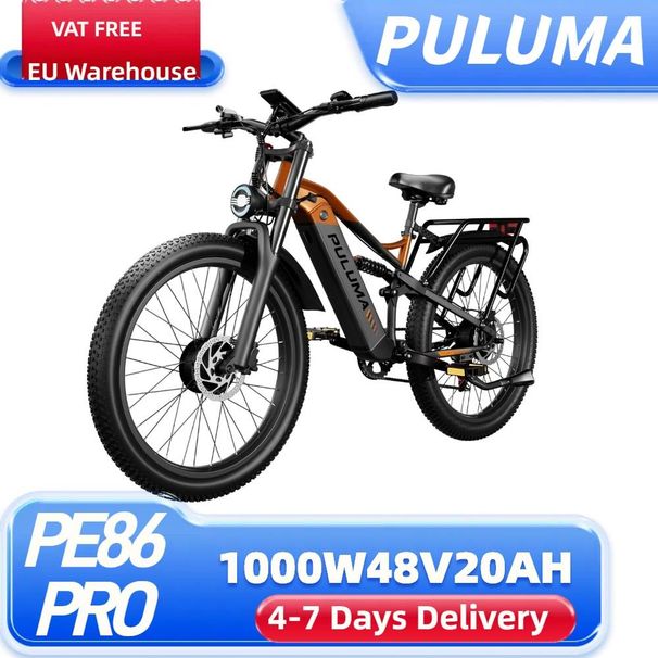 Electric Bike PULUMA PE86 Pro With Dual Motor And 48V 20Ah Battery_desvips.com