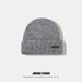 001 American Retro Face-Slimming Knitted For Women Winter Travel Hiking Knit Versatile Couple Style Ear Protection Cold Hat_desvips.com