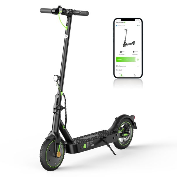 isinwheel S9 PRO (ABE) Adult Electric Scooter 330W Motor 36V 7.5Ah Battery 8.5" Tires City Commuter Electric Scooter_desvips.com
