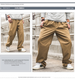 Heavy Cotton Skateboard HipHop Plus Size Straight Men's Trousers OldSchool Loose Slacks Fat Guy Multi-pocket Cargo Pants_desvips.com