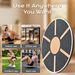 Round Balance Board, Anti-Slip Wobble Board For Core Strength Training, Home Fitness Equipment_desvips.com