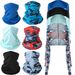 Summer Camouflage Ice Silk Shawl High Elasticity Breathable For Outdoor Sports Fishing Mountaineering Sun Protection Cycling Face Mask_desvips.com