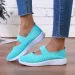 Rimocy Breathable Knitting Flats Women Slip-on Soft Bottom Sneakers Woman Summer Super Light Non-slip Casual Shoes 2024_desvips.com