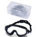 Adult Uniex High-Definition Waterproof Anti-Fog Multi-Color Silicone UV Protection Small Frame Profeional Swim_desvips.com