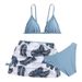 2024 New European And American Style Two-Piece Swimsuit Older Girls, Three-Piece Bikini Set With Mesh Swimwear For Girls_desvips.com