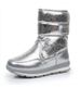 EP-T029 Parent-Child Crack Pattern Ski Non-Slip Sole Boys And Girls Snow Boots Fleece Lined Thickened_desvips.com