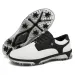 Golfer Sport Man Waterproof Shoes Ankle Golf Sneaker Supplies Golfing Shoes Non Slip Comfortable Walking Shoe Black 240_desvips.com