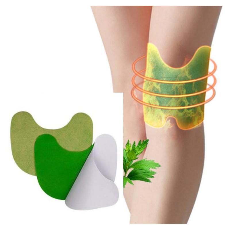Wormwood Plaster Knee Patch Body Neck Back Pain Relief Patches Chinese Herbal Medical Patches Muscle Joint Stickers_desvips.com