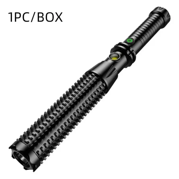 Wolf Tooth Lamp Rod Strong Light Charging Outdoor Super Bright Multi Functional Vehicle Retractable Self Defense Window_desvips.com