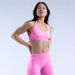 Women's High Elastic Sports Set Yoga Clothes Running Shorts With Seamless Halter Bra For Fitness_desvips.com
