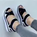 Wedges Summer Woman Platform Fashion Fish Mouth Rome Sandals Black Women Shoes Ddmysaturn_desvips.com