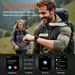 Blackview W70 Pro Sports Fitness 2.01 Screen Bluetooth Talking LED Flashlight Outdoor Smart Watch With Compass_desvips.com