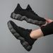 Cross border large size hot selling women's sports shoes round toe green trendy all match dad shoes Jinjiang comfortable toe cold sticky shoes_desvips.com