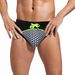 Men's Color-Block Brief Swim Trunks - Fashionable & Sexy Design With Anti-Slip Lining (Quick-Dry & UPF 50+) - Beach & Pool Wear_desvips.com