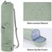 Yoga Mat Bag With Water Bottle Pocket And Bottom Wet Bag Sports Strap Multi Functional Storage Bag_desvips.com