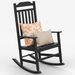Oversized Resin Outdoor Rocking Chair_desvips.com