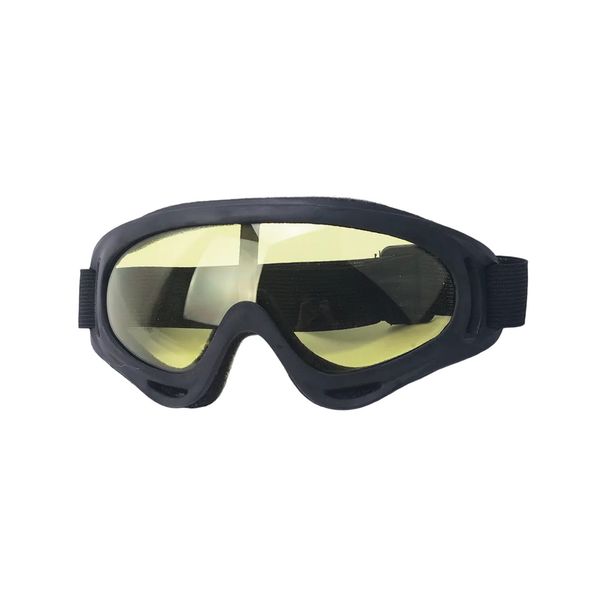 Outdoor Cycling X400 Goggles Motorcycle Windshield Sports Harley Tactical Windproof Mask_desvips.com