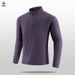 SBWL High-quality Outdoor Sports Inner Lining Autumn/winter Warm Long-sleeved Stand-up Collar T-shirts Running Jackets_desvips.com