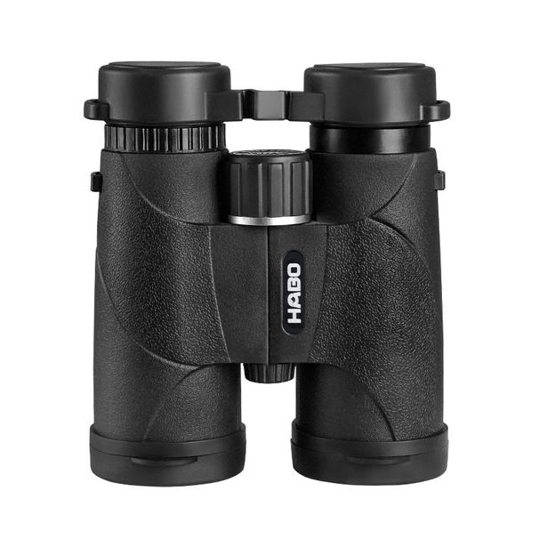 HABO 10*42 Straight Tube Binoculars High Magnification HD Low Light Night Vision Travel Portable Full Metal_desvips.com