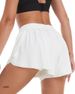 Breathable Women's Sports Shorts - Elastic Drawstring Waist, Liner Design, Side Pocket, Ideal For Gym Yoga Running_desvips.com