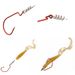 Lure Bait, Soft Bait Lock Pin, Spring Pin, Anti Bottom Crank Hook 50 Pieces/bag, Fishing Gear Accessories_desvips.com