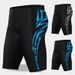 Long Swim Five-Point Professional Adult Swimming Hot Spring Men's Racing Sports Large Size Swimwear Anti-Embarrassment_desvips.com