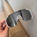 Outdoor Sports Cycling Mountaineering Skiing Windproof Goggles Sunglasses Black Mercury Oversized Frame Slimming_desvips.com