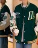 Teen Baseball Suit For Boys Spring And Autumn New Plush Jacket_desvips.com