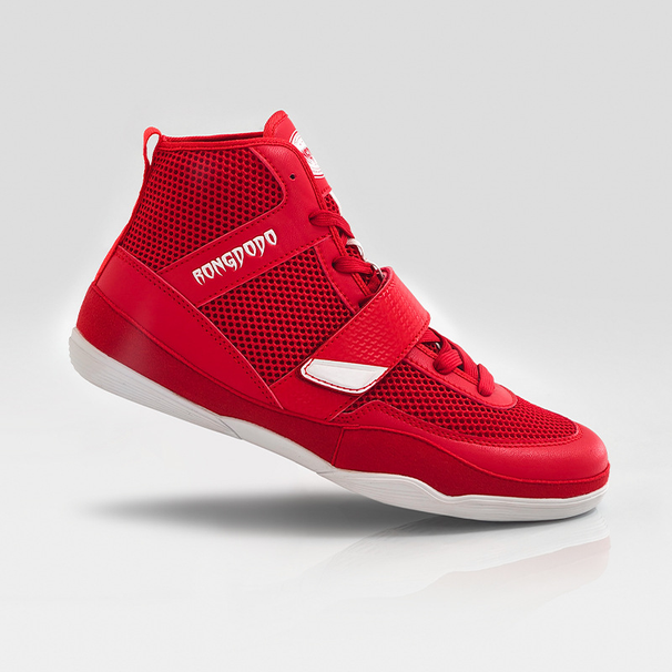 New Boxing Shoes Professional Comprehensive Training Wrestling Shoes Sanda Fighting Competition Men's And Women's High-top Boxing Shoes_desvips.com