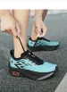Unisex White Breathable Mesh Running Shoes Non Slip Shock Absorbing For Outdoor Sports Training_desvips.com