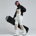 001 Winter New Ski With Straps For Women, Windproof, Waterproof, Warm, Professional Snowboard, Foreign Trade, Outdoor Sports_desvips.com