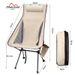 Outdoor Camping Aluminum Alloy Moon Chair Outdoor Folding Fishing Chair Cup Bag With Pillow Three Colors Optional Sketch Camping Chair_desvips.com