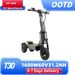 OOTD T30 Off-Road Electric 3-Wheel Scooter Dual 1600W Motors 13'' Electric Scooter For Adult 60V 31.2AH_desvips.com