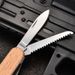 Multifunctional Swiss Army - Outdoor Multi-Purpose Wooden Handle Pocket | Creative Souvenir & Small Folding Knife_desvips.com