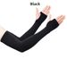 Ice Silk Arm Sleeves For Women Quick Drying Summer Outdoor Sports Sun Protection UV Protection Finger Sleeves For Cycling_desvips.com