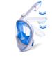 Adult foldable swimming mask full face anti-fog with breathing tube snorkeling supplies diving goggles_desvips.com