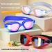 for Adults Anti-Fog Professional One-Piece Silicone Large Frame Electroplated Swimming Goggles Glasses_desvips.com