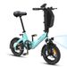 Bodywel T16 Pro 14" Folding Electric Bike 360Wh Mini E-Bike Support App_desvips.com