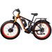 KETELES K800 PRO Full Suspension Electric Bike, 48V 23Ah Battery,Hydraulic Disc Brakes_desvips.com