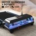 Cinta De Correr Cinta De Andar Plegable 2,5 HP Con Pantalla LED Velocidad Ajustable Max. 10 Km/h Control Remoto_desvips.com