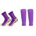 2-Piece Set Men's Compression Gaiters Leg Warmers Sports Sweat Absorbing Gaiters And Calf Socks For Outdoor Activities_desvips.com