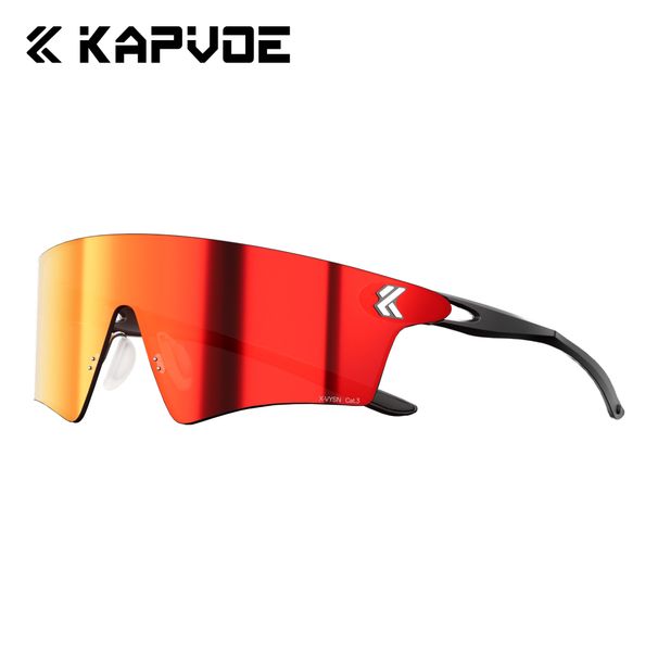 KAPVOE 178° Unobstructed Vision Sports Glasses Ultra-Wide Angle For Running Hiking Cycling And Driving Sunglasses New_desvips.com